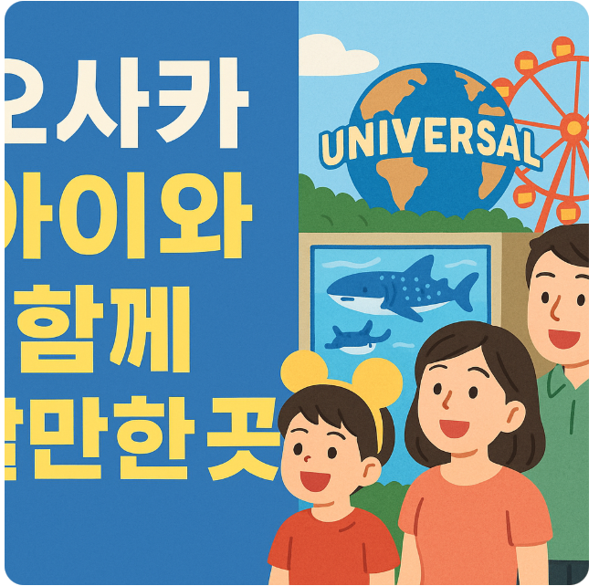 오사카 여행 시 아이와 함께