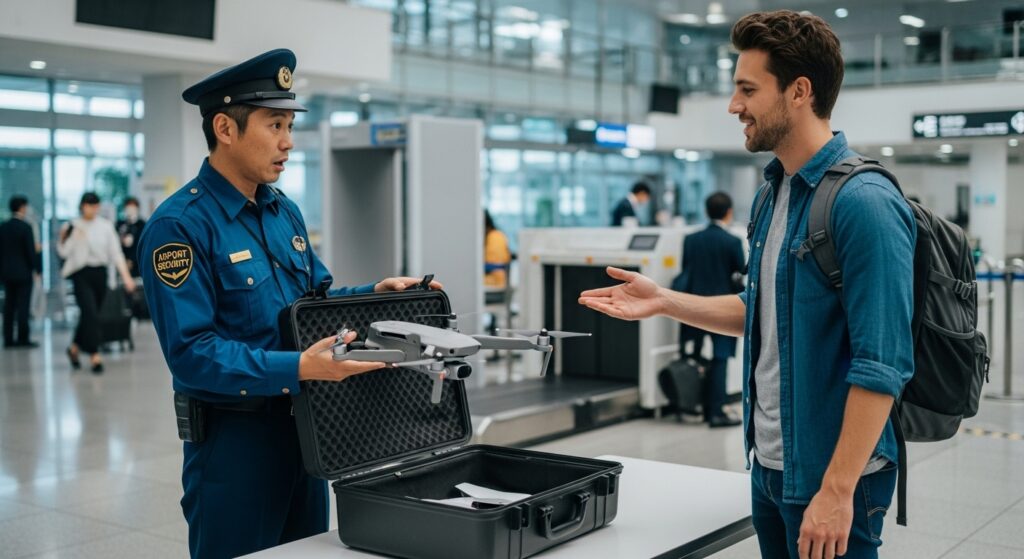 일본 공항 드론 반입