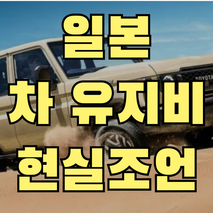 일본 차 유지비
