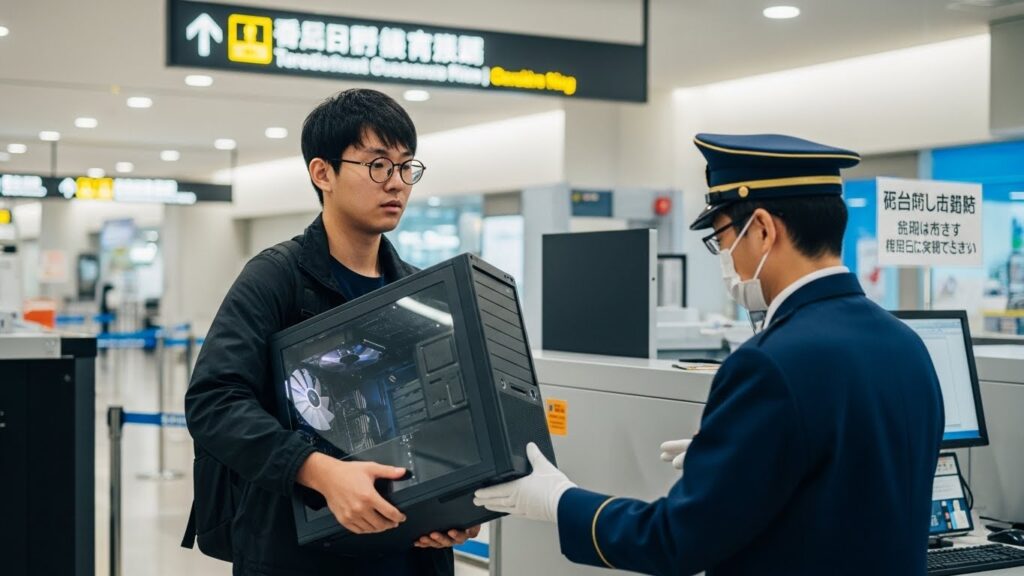 일본에 pc 본체