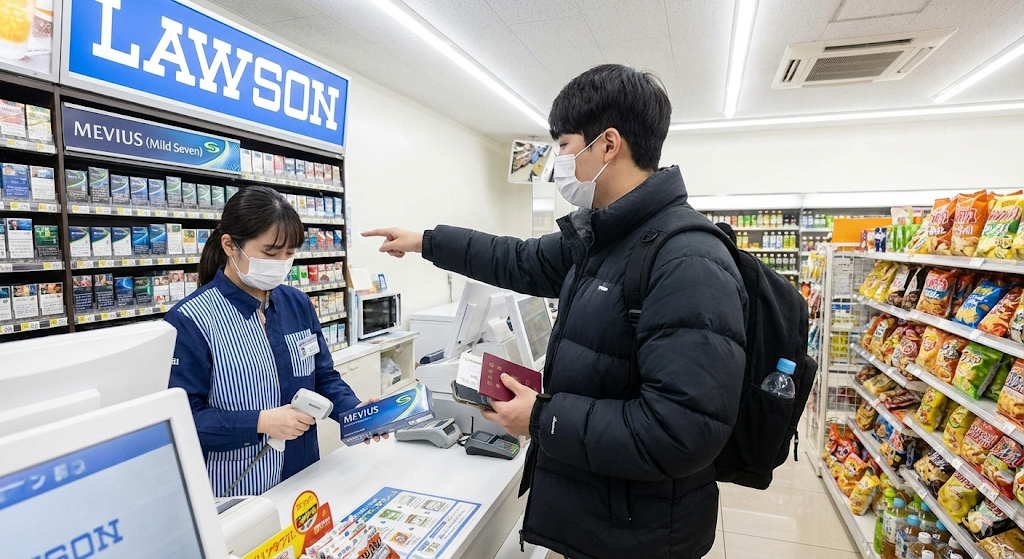 일본 면세 담배