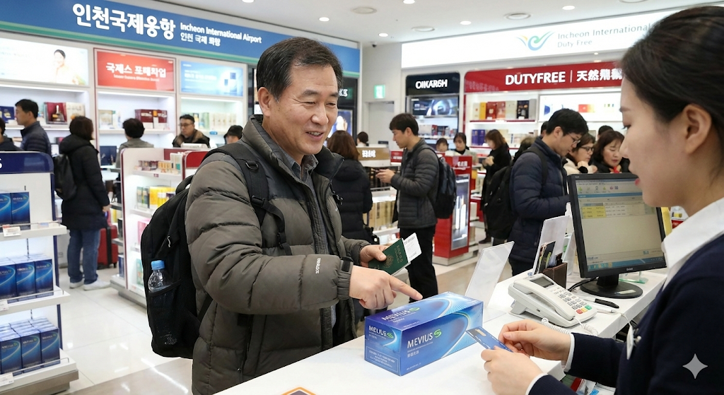 일본 면세 담배