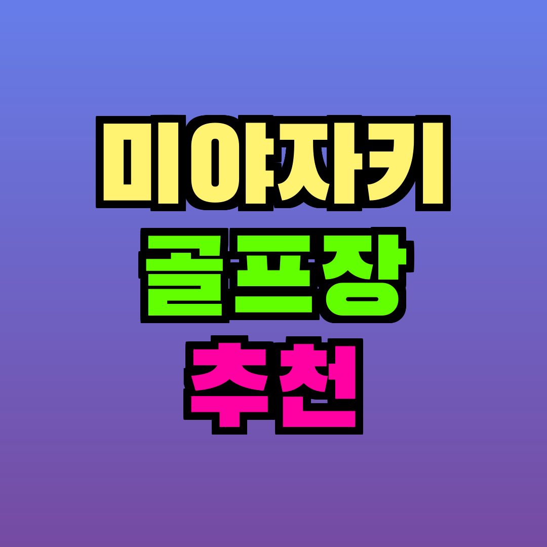 미야자키 골프장 추천
