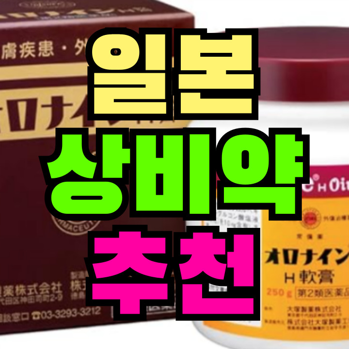 일본 상비약 추천