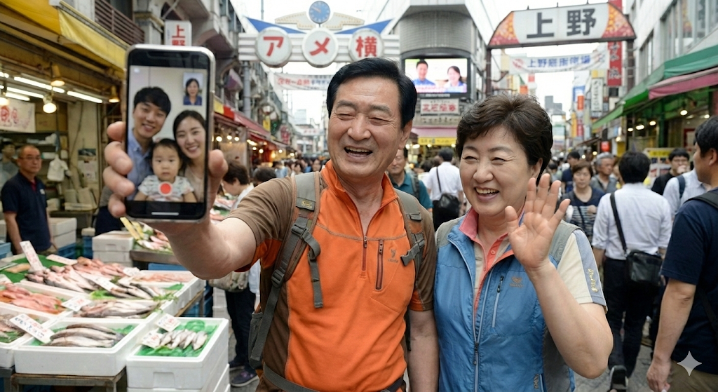 도쿄 어르신 여행