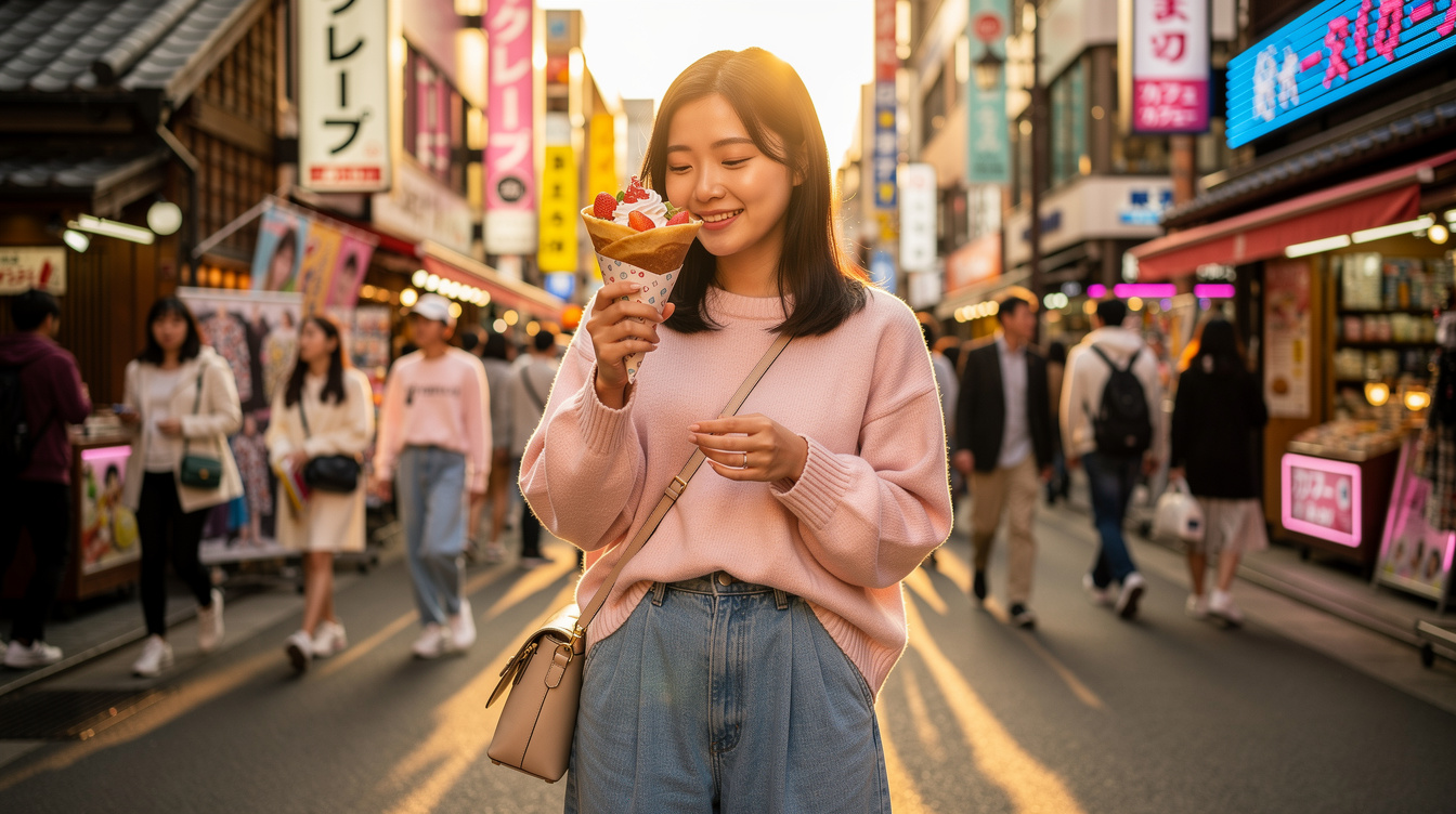 하라주쿠 크레페 맛집, 다케시타 거리를 먼저 파악하라