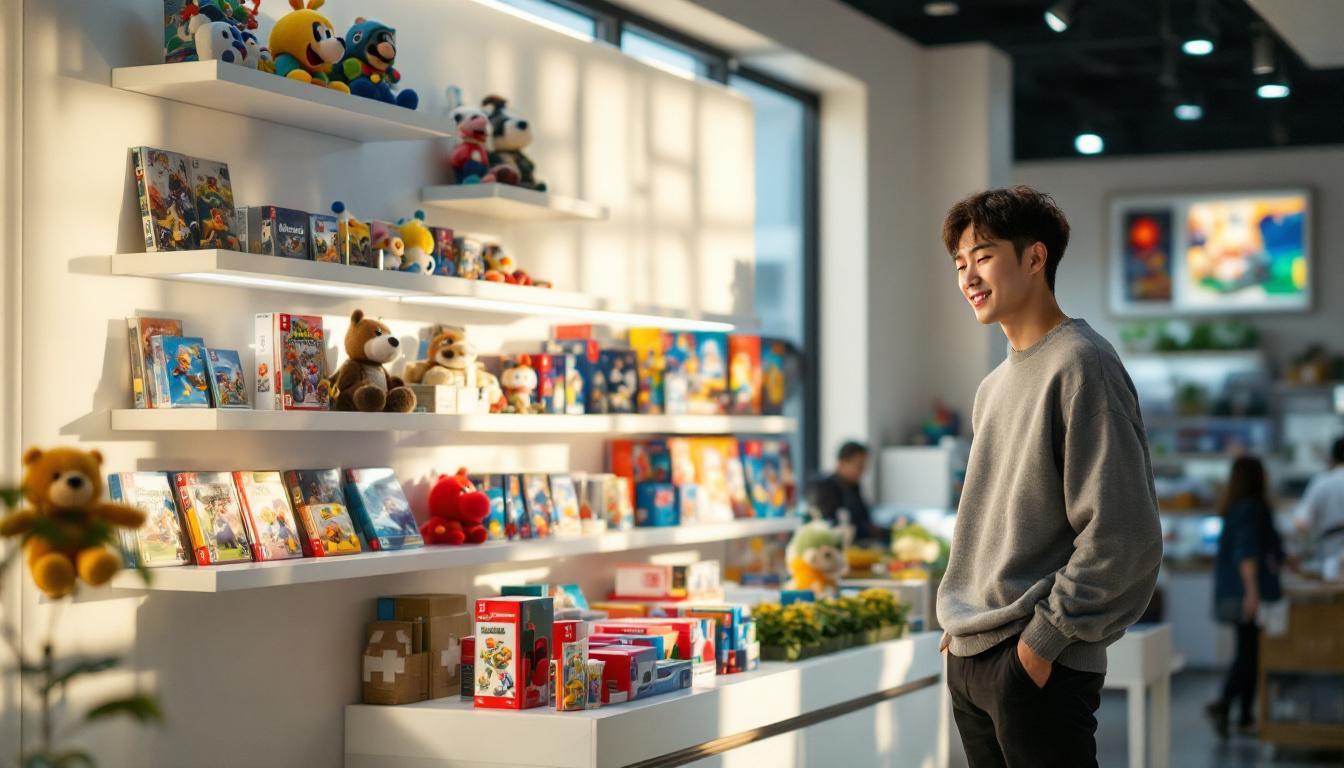 시부야 파르코 백화점 닌텐도 매장에서 살 수 있는 것들
