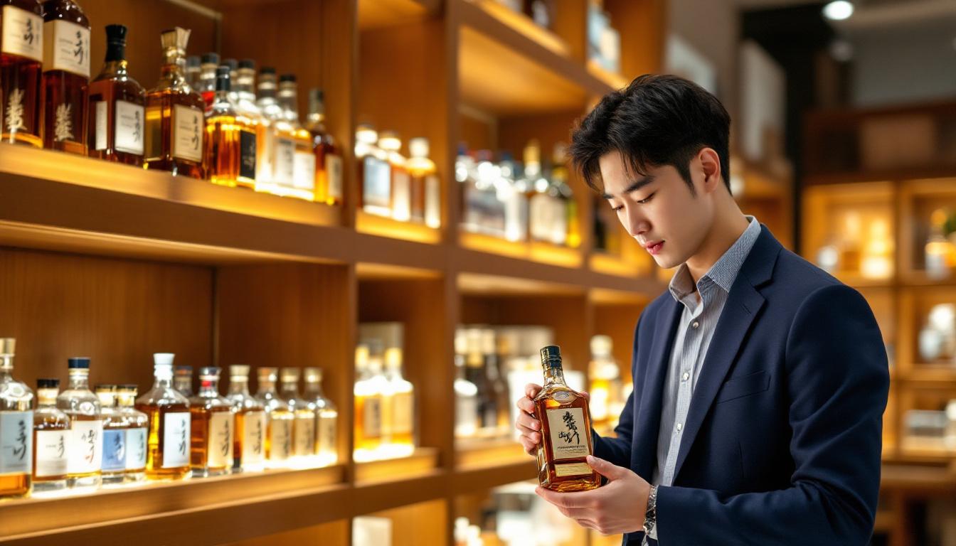 신주쿠·긴자 백화점 주류 코너