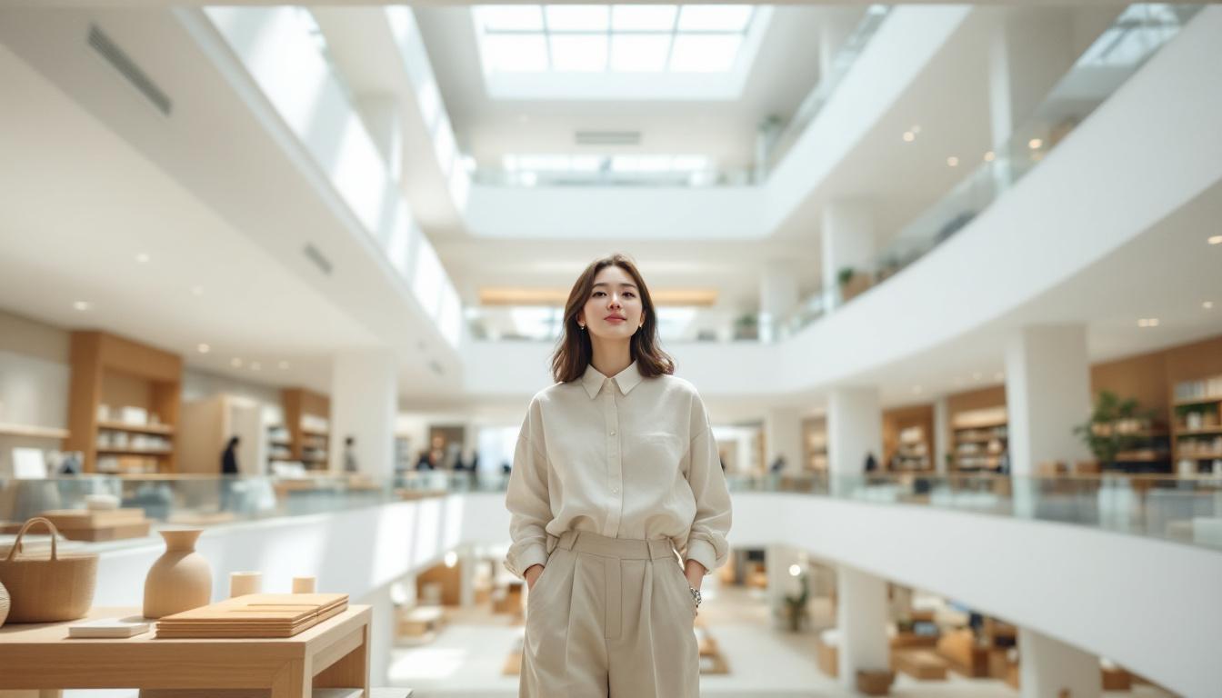 도쿄 무인양품 긴자 본점 층별 구성 안내
