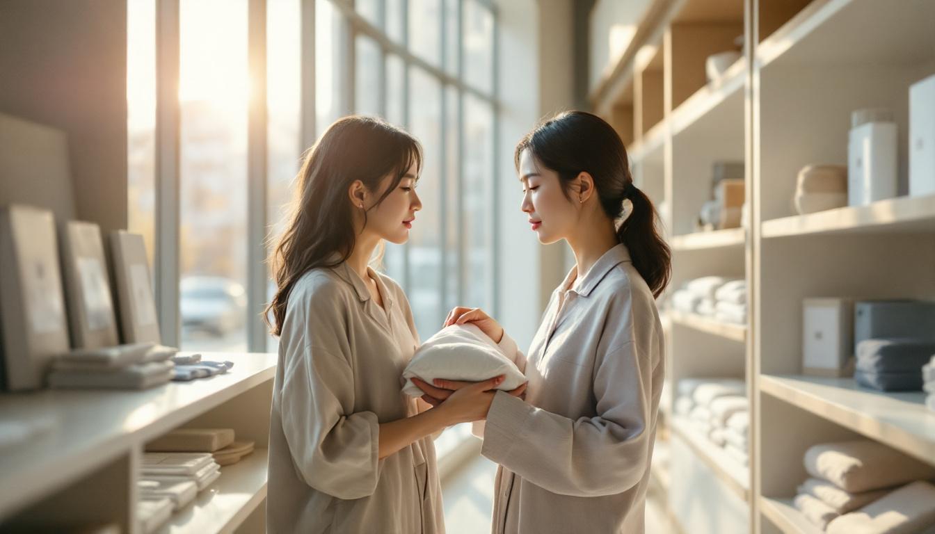 일본 현지에서 무인양품 잠옷 구매 시 주의사항