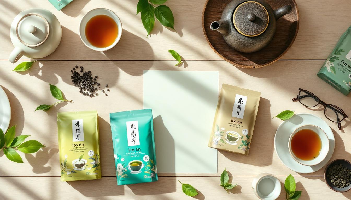 일본 이토엔 녹차 티백 주요 라인업 비교