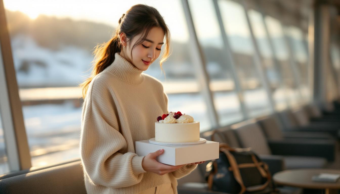 냉장 케이크 기내 반입과 보냉 서비스 이용 방법