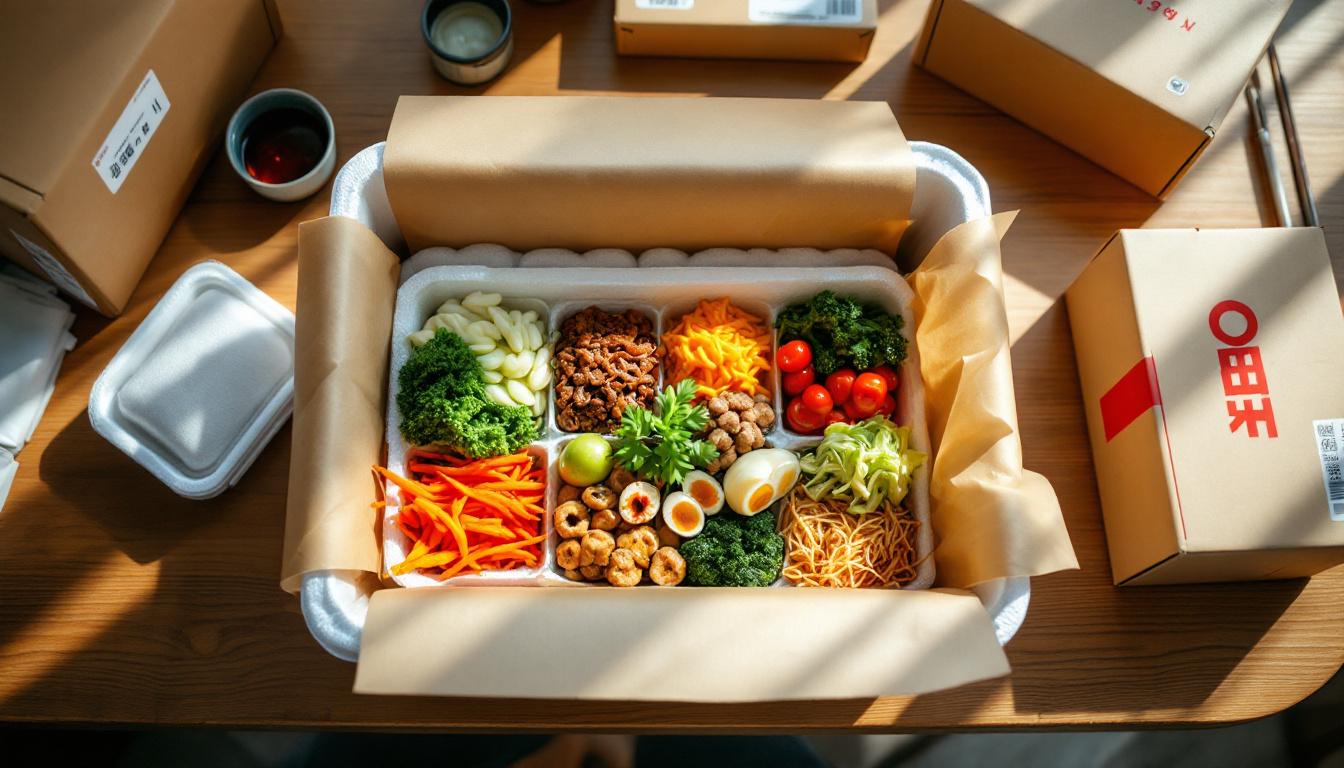 일본 밑반찬 택배 보내는법 - 포장 방법과 용기 선택