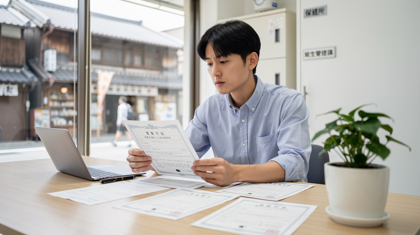 3단계~4단계 - 식품위생책임자 자격과 보건소 영업허가