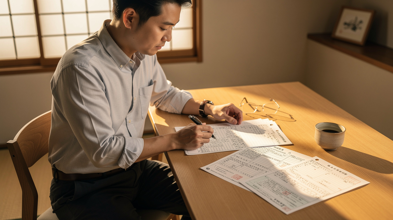일본 확정신고 준비 서류 목록