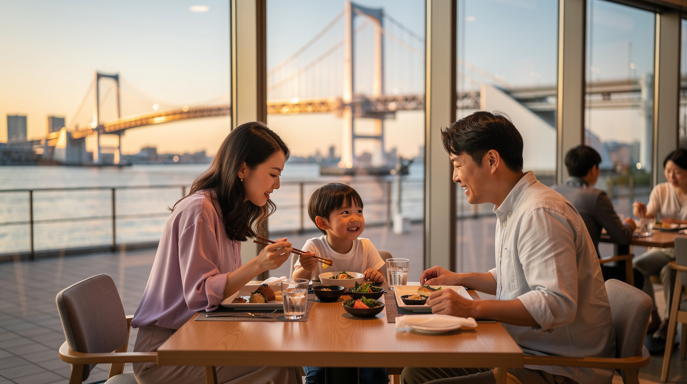 도쿄 오다이바 아이동반 식당 선택 기준