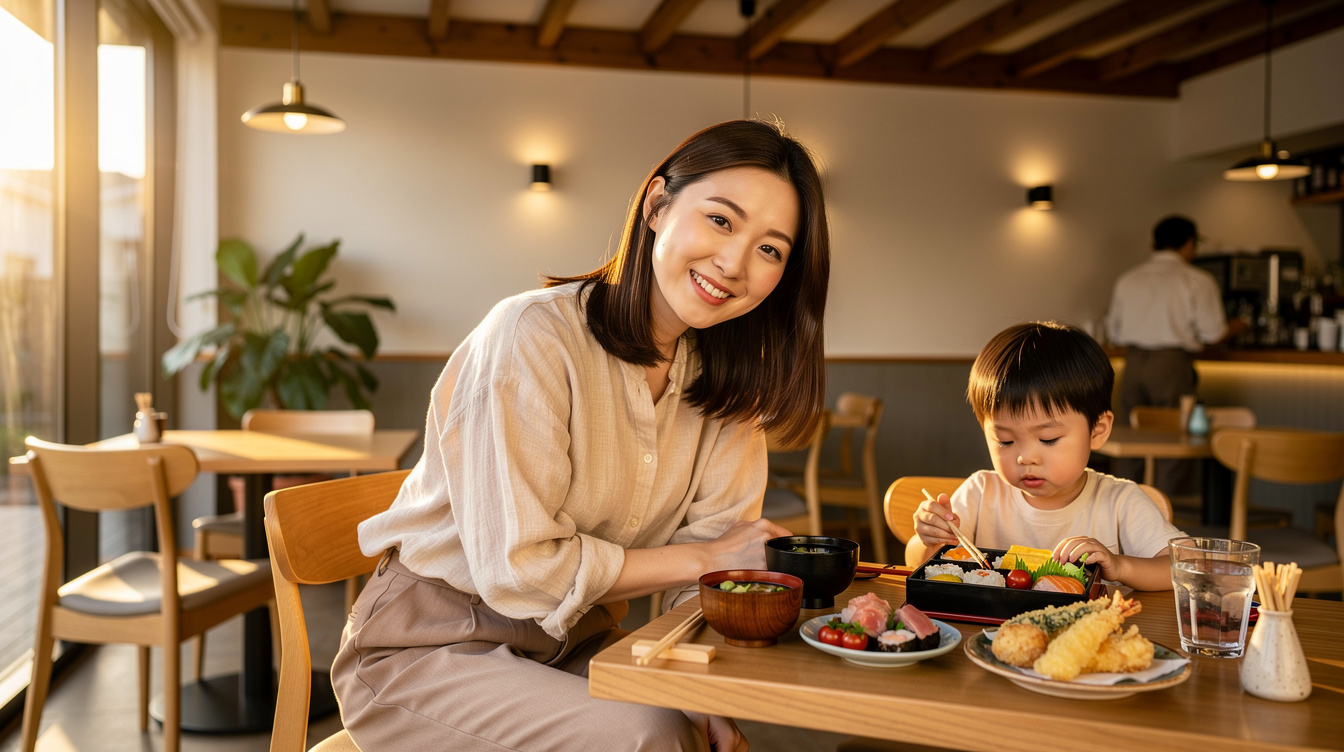 도쿄 다이칸야마 아이동반 식당을 선택하는 기준