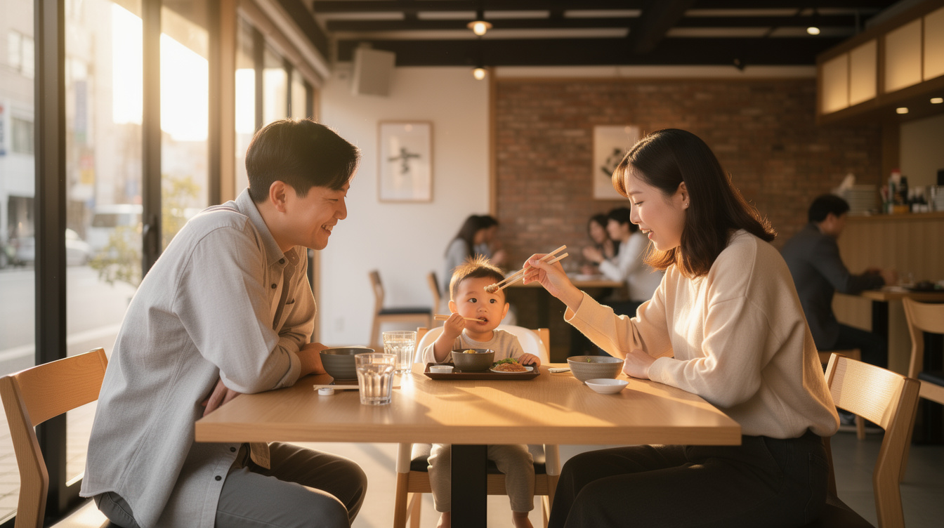 도쿄 기요스미시라카와 아이동반 식당을 선택할 때 기준