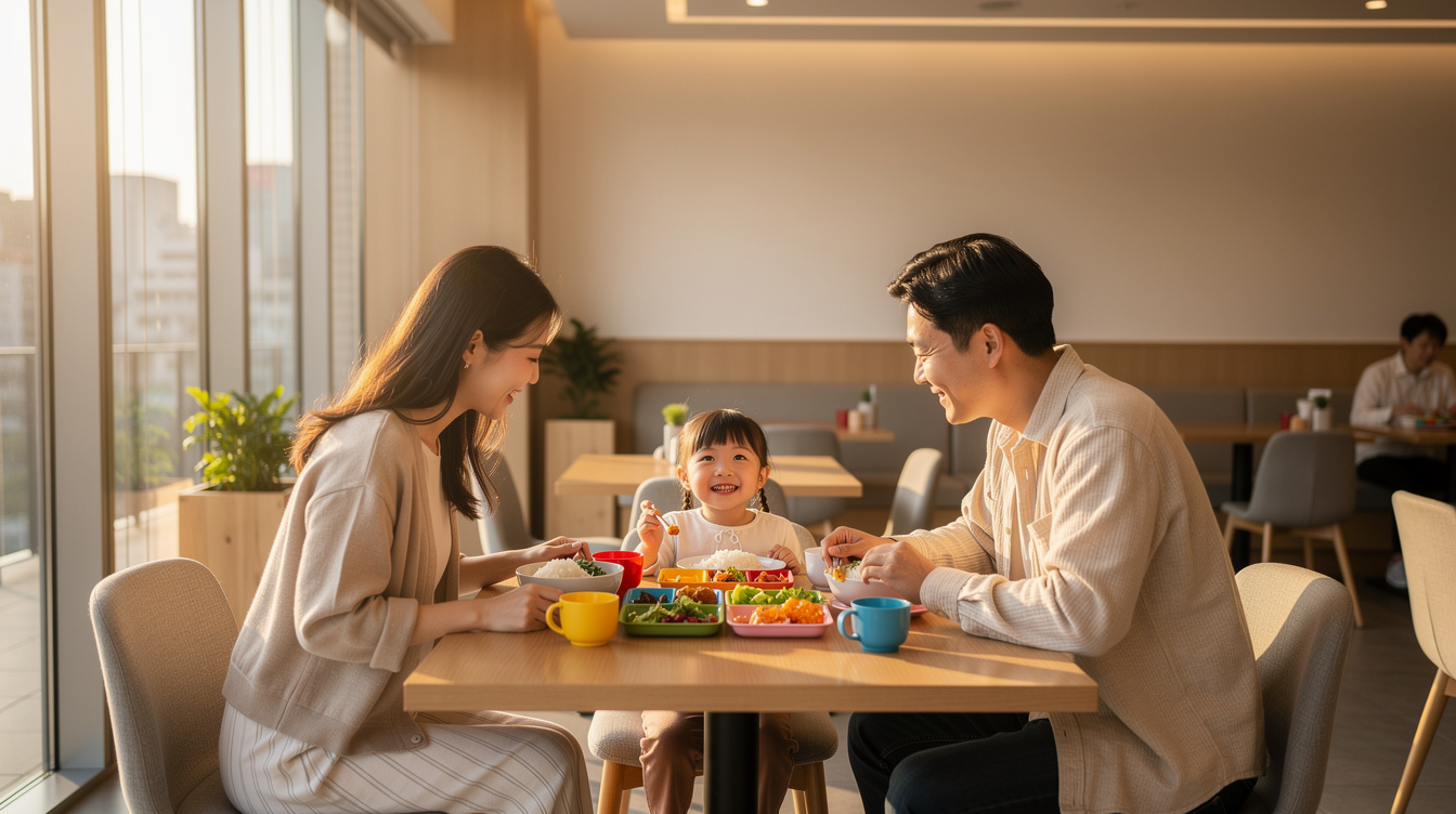 도쿄 후타코타마가와 아이동반 식당을 선택할 때 확인할 것