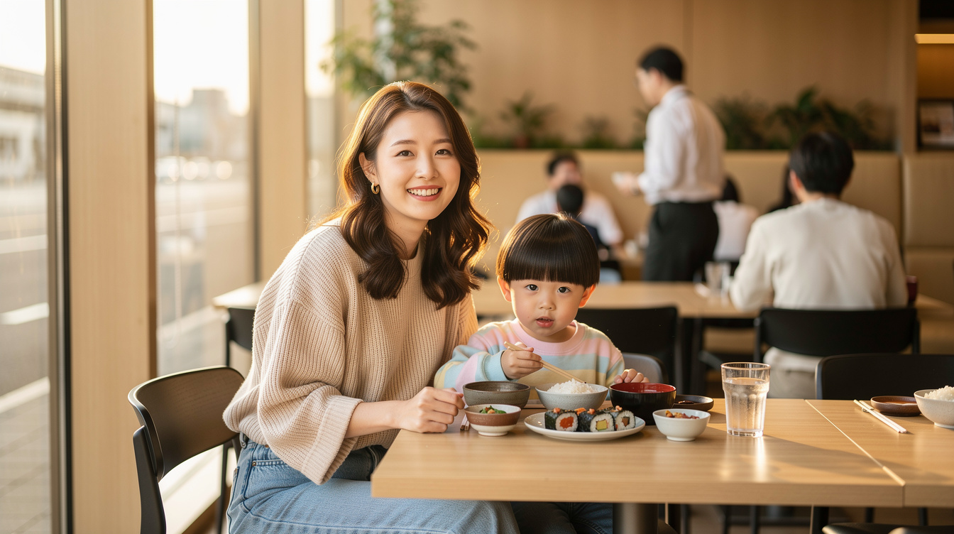 도쿄역 아이동반 식당 선택 기준 3가지