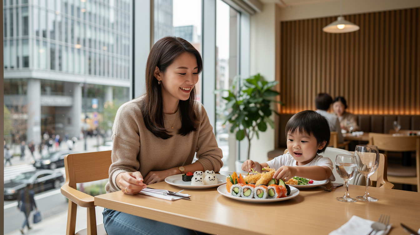 도쿄 마루노우치 아이동반 식당 - 브릭스퀘어 추천 2곳
