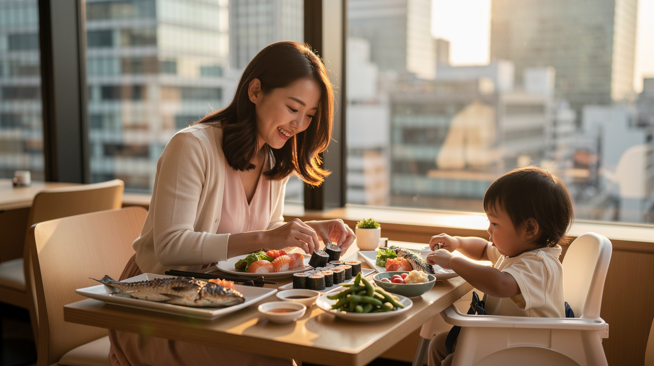 도쿄 오테마치 아이동반 식당 선택 기준