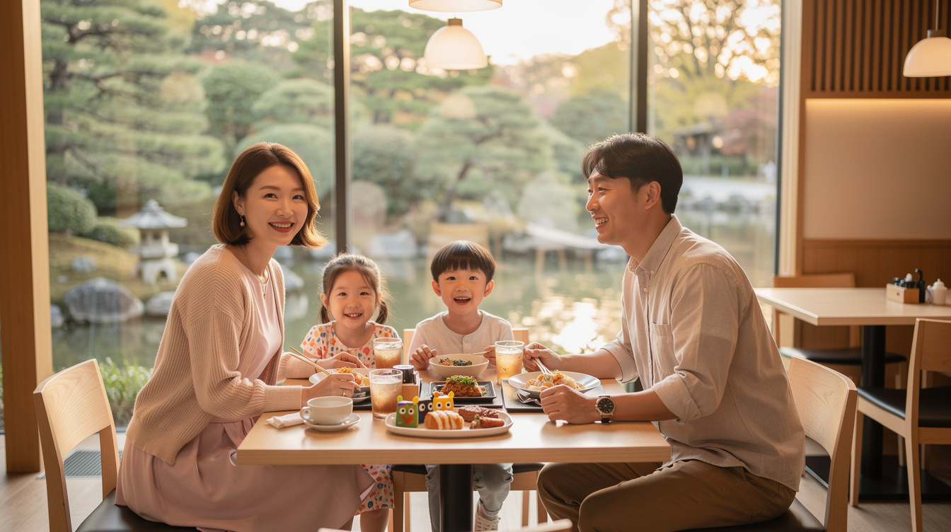 도쿄 신주쿠교엔 아이동반 식당 BEST 5