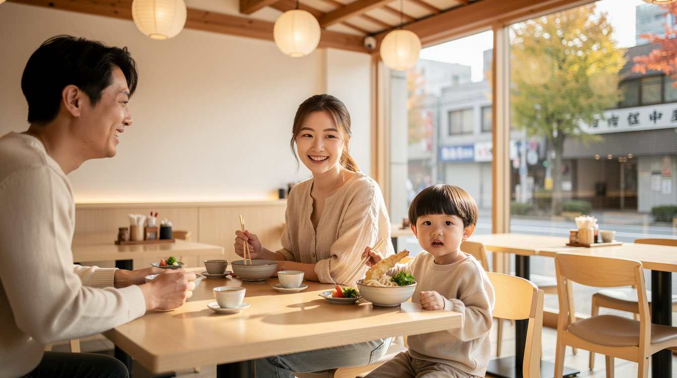 도쿄 요쓰야 아이동반 식당 선정 기준