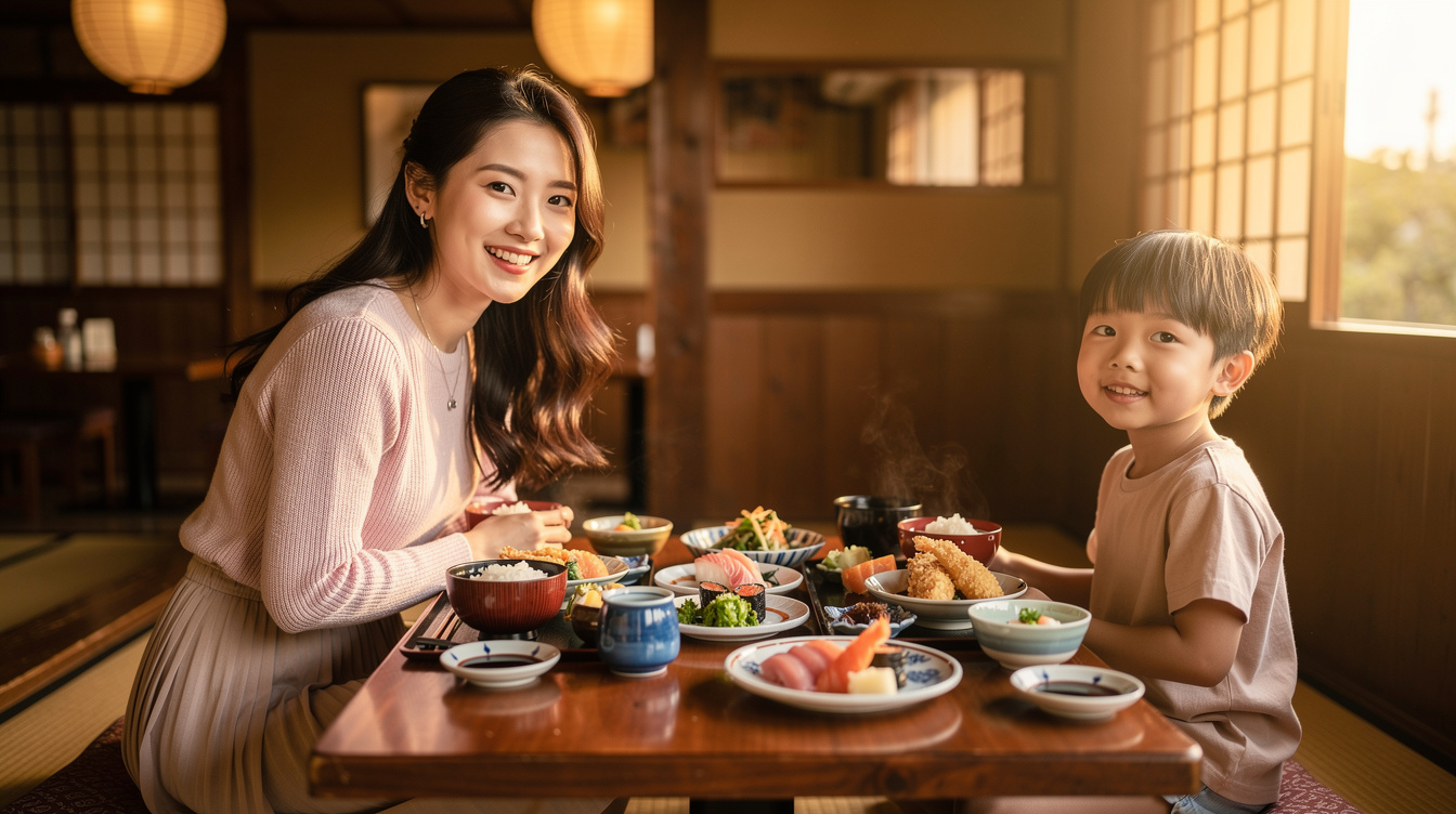 아이동반 식사 시 일본어 표현과 예약 팁