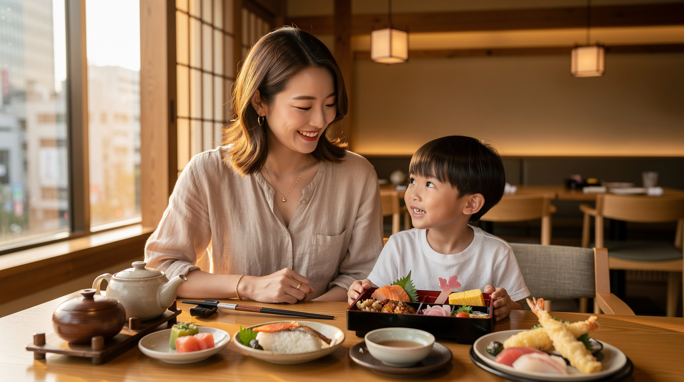 도쿄 도라노몬 아이동반 식당 선택 기준