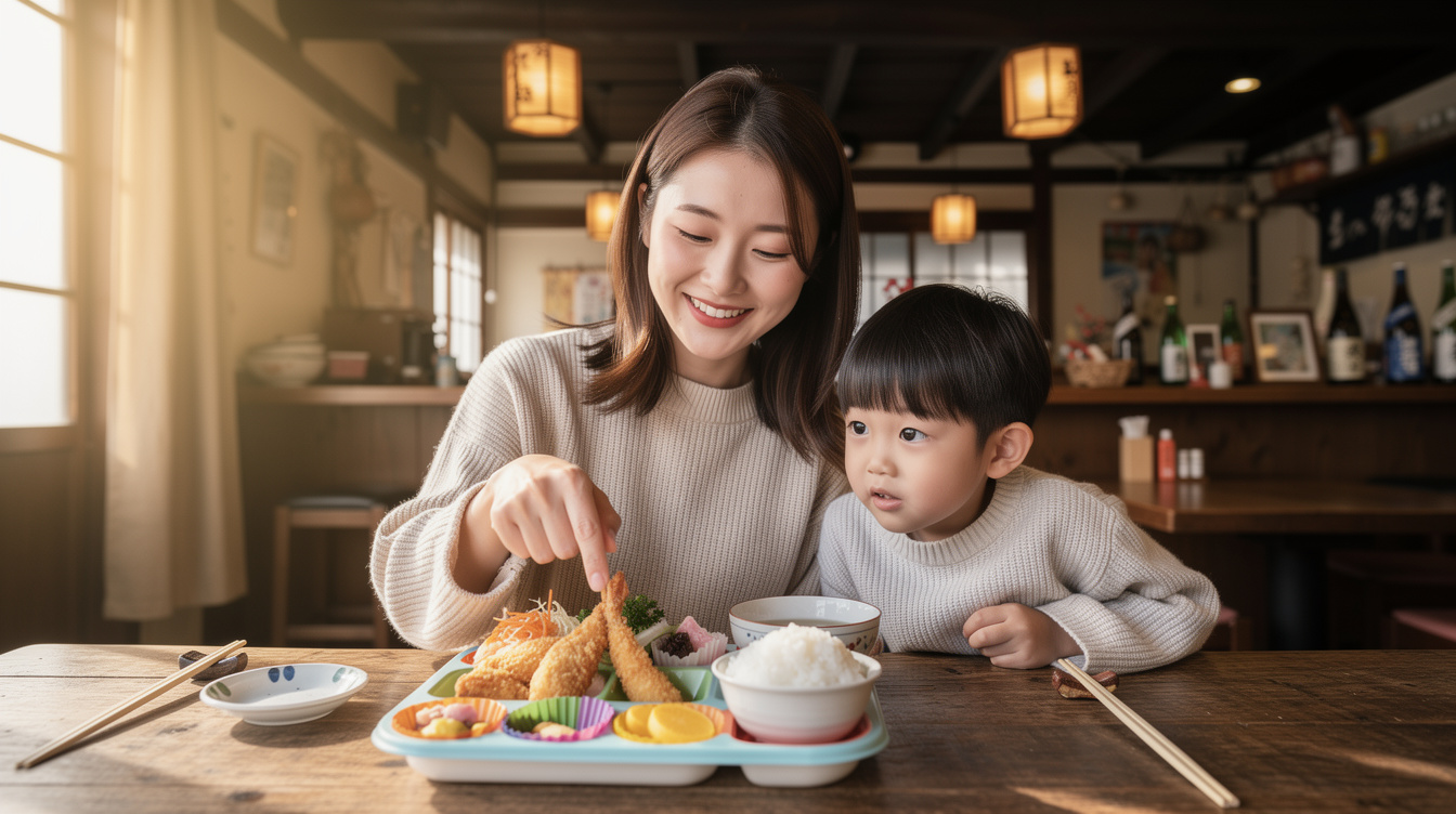 각 식당 메뉴와 어린이 음식 옵션