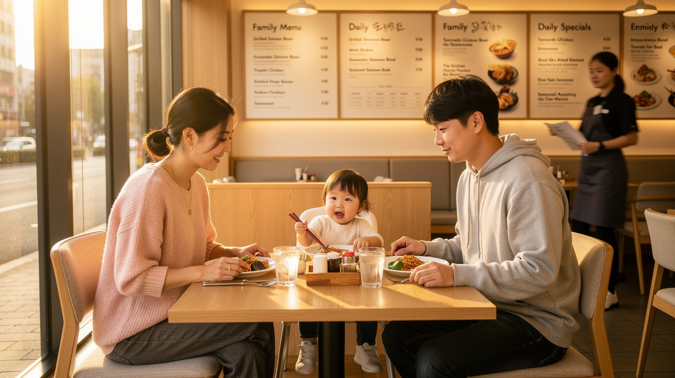 긴시초 패밀리레스토랑 - 가스토·코코스·사이제리야 비교