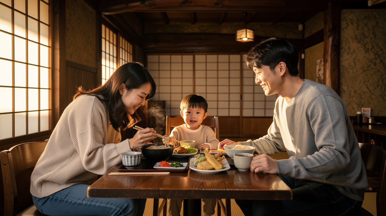 도쿄 아다치 아이동반 식당 선택 기준
