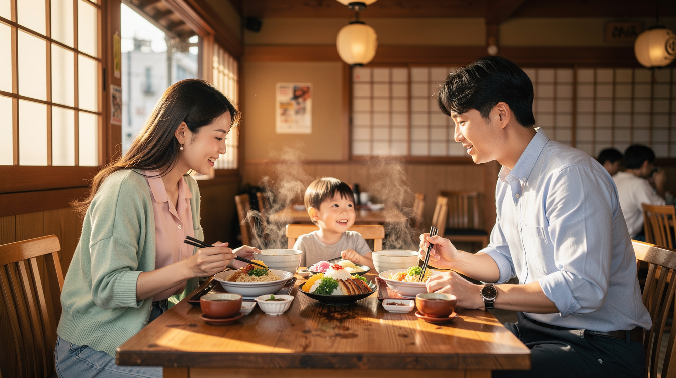 아다치구 기타센주역 주변 아이동반 식당 특징