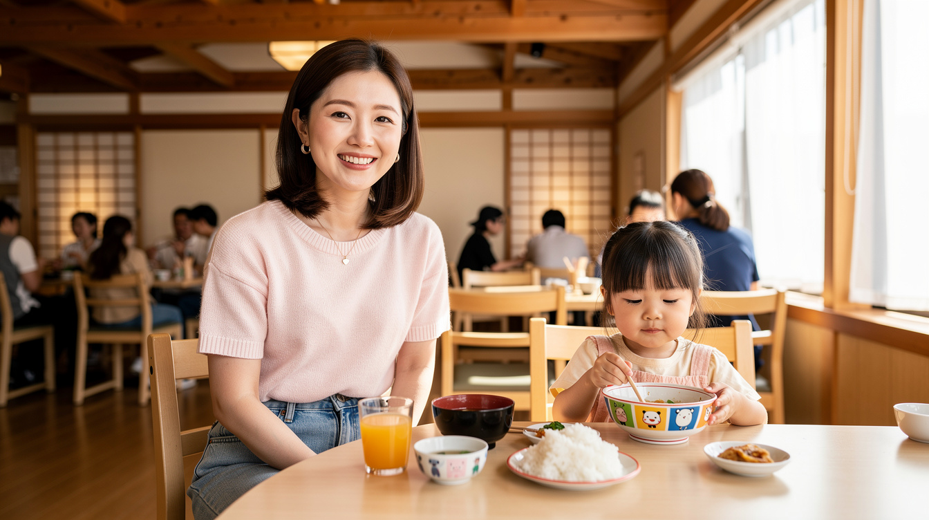 도쿄 네리마 아이동반 식당을 선택하는 기준