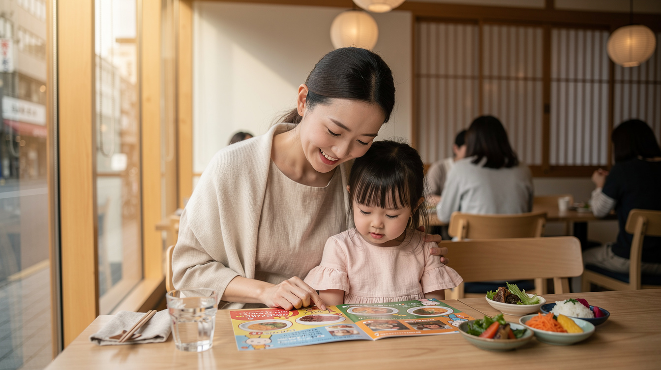 도쿄 시나노마치 아이동반 식당을 고르는 핵심 기준