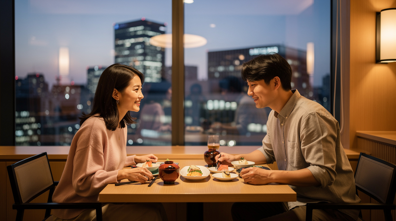 도쿄 에비스가든플레이스 아이동반 식당 선택 기준