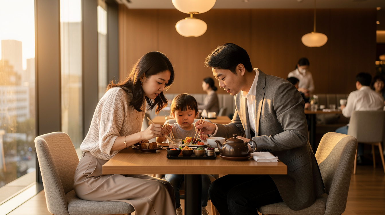 도쿄 히비야 아이동반 식당 선택 기준과 핵심 포인트