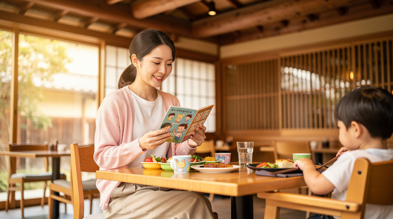 도쿄 다마치 아이동반 식당을 선택하는 기준