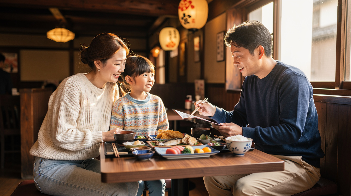 도쿄 나카오카치마치 아이동반 식당 선정 기준