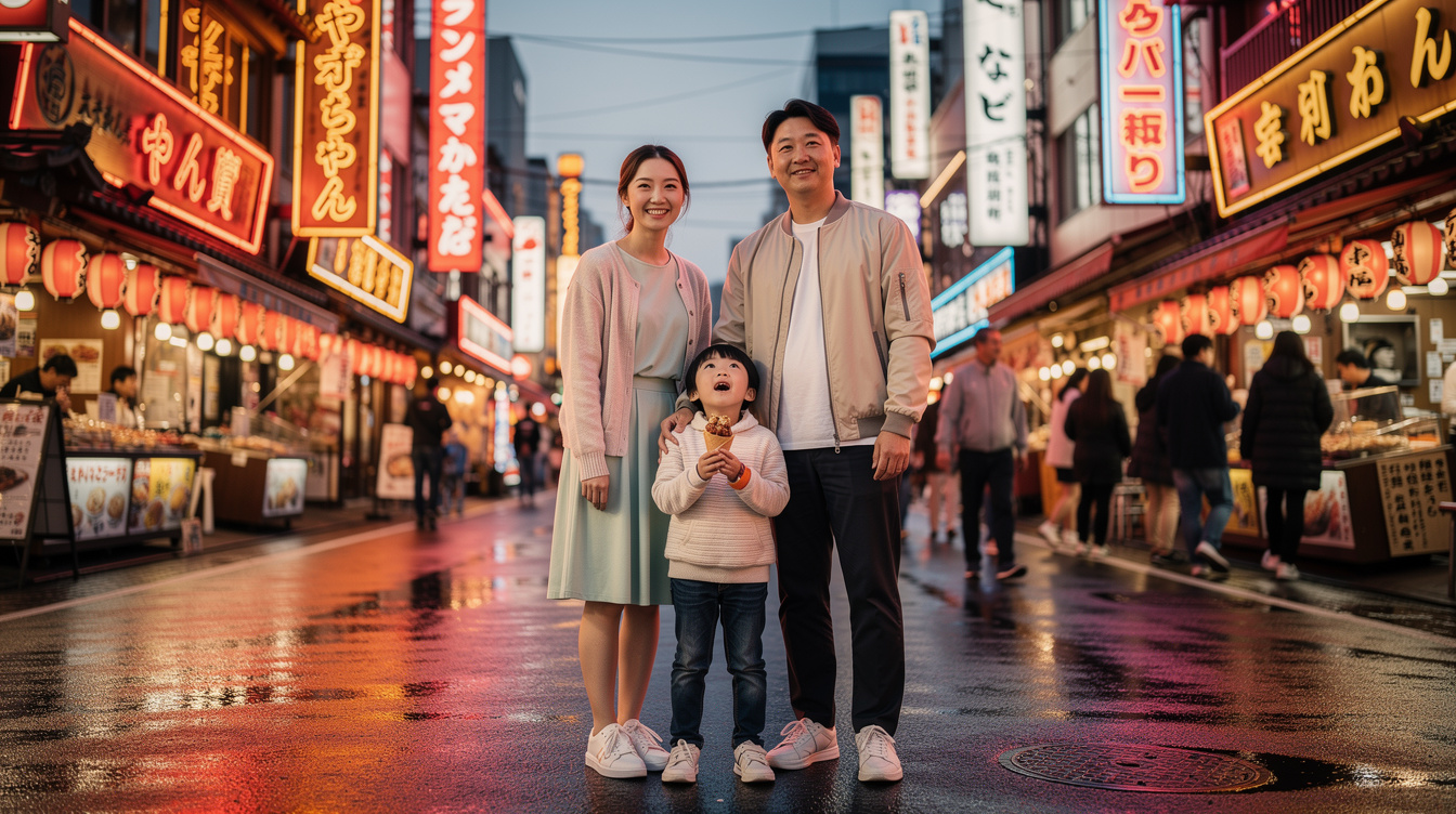 오사카 도톤보리 아이동반 식당 선택 기준 3가지