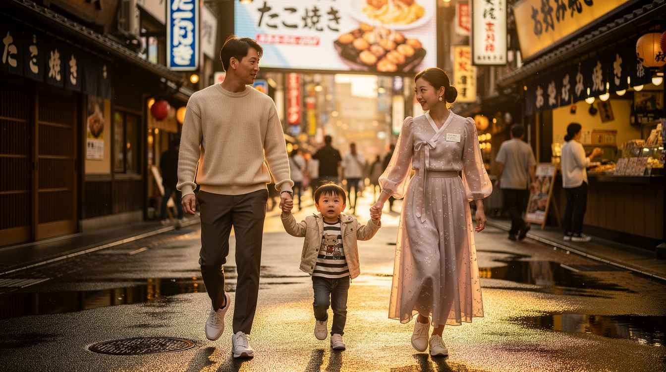 오사카 도톤보리 아이동반 식당 BEST 7 상세 소개