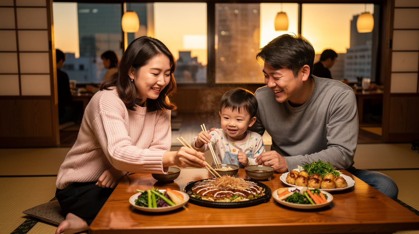 오사카 우메다 아이동반 식당 BEST 7 상세 소개