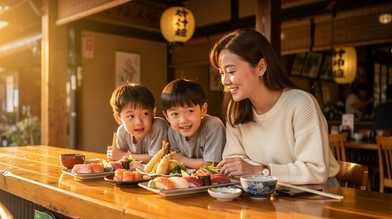 오사카 혼마치 아이동반 식당 이용 시 주의사항