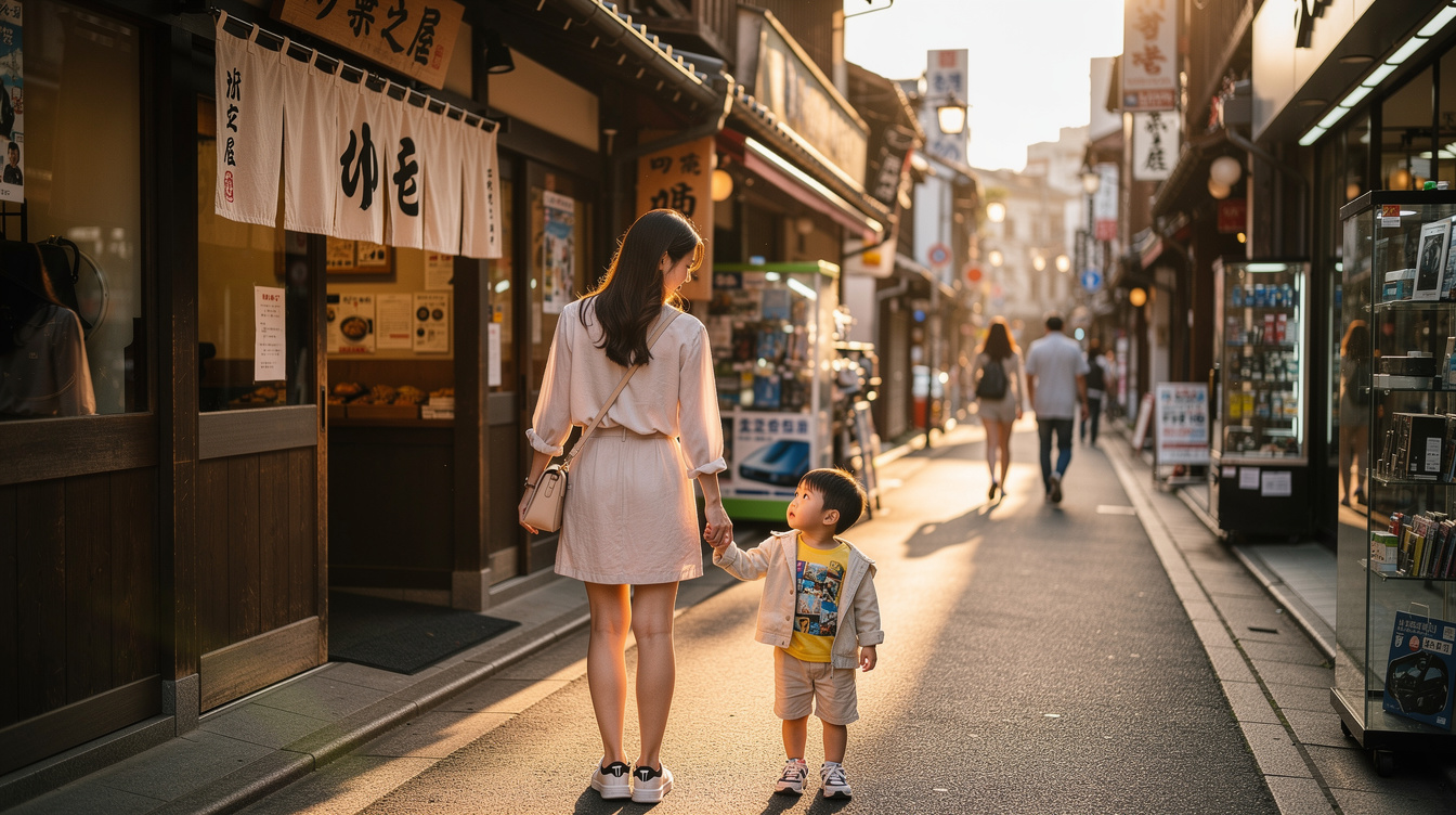 오사카 덴덴타운 아이동반 식당 선택 기준