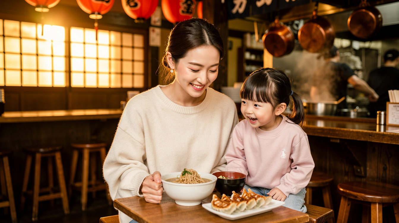 오사카 쓰루하시 아이동반 식당을 선택하는 기준