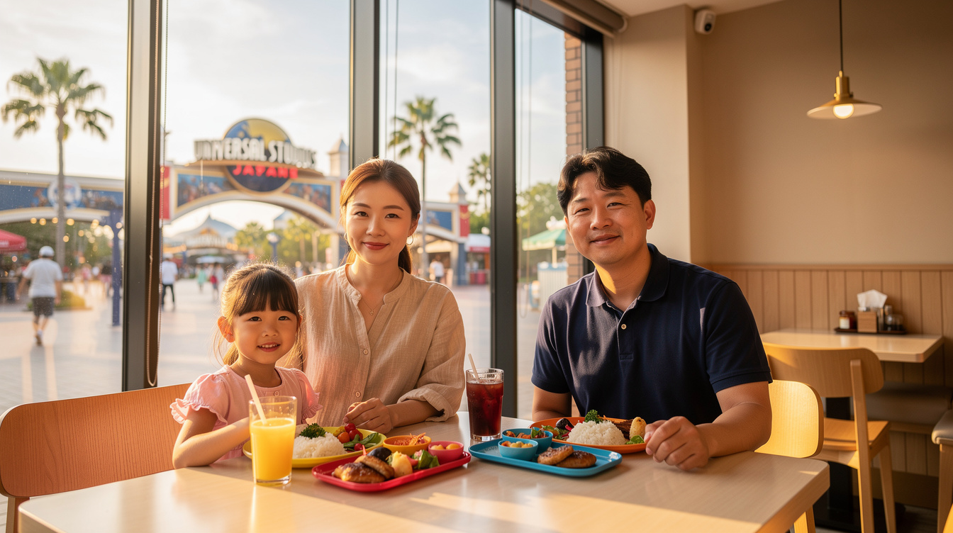 USJ 입장 전후 시간대별 식사 전략