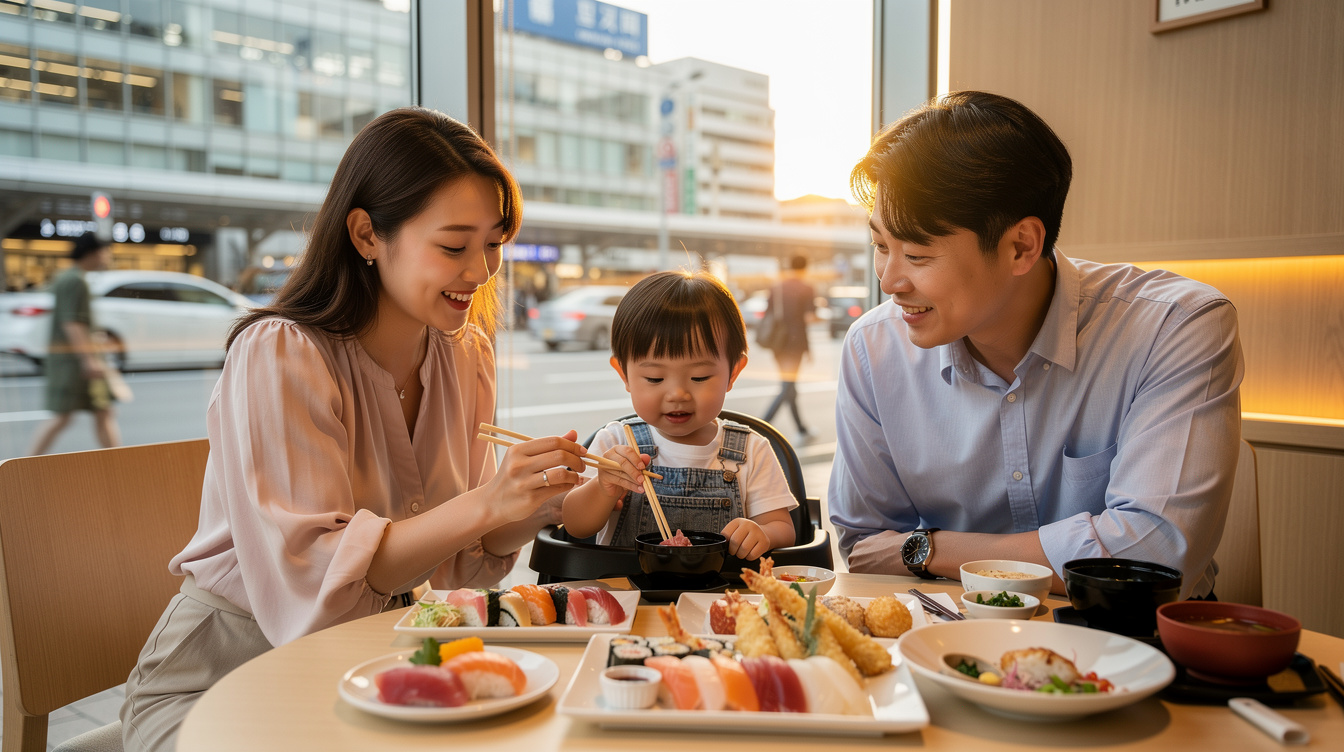 나고야역 아이동반 식당 선택 기준 3가지