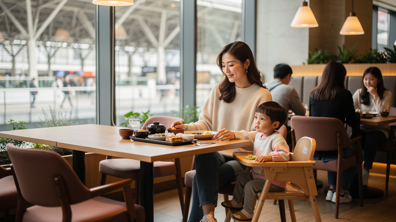 나고야역 아이동반 식당 위치별 구역 안내