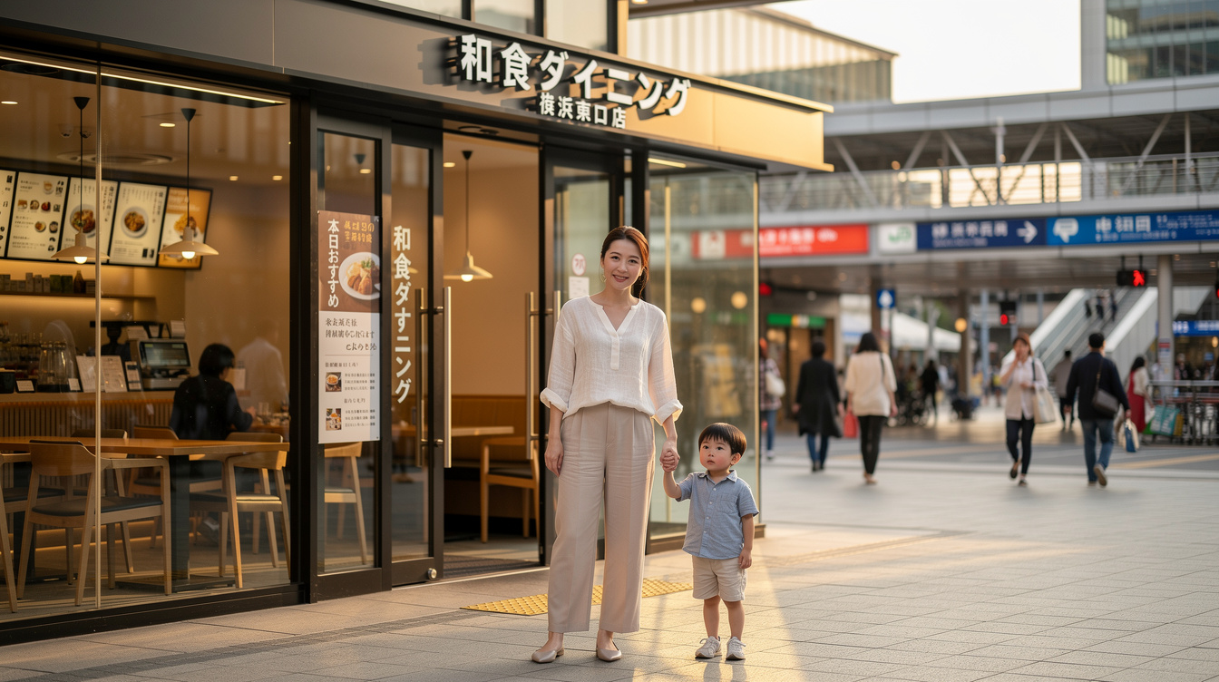 요코하마역 동쪽 출구(東口) 추천 식당